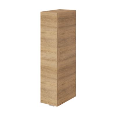 Colonne de salle de bains suspendue faible largeur effet chêne l.20 x H.90 x P.36 cm, GoodHome Imandra