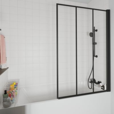 Colonne de salle de bains suspendue faible largeur effet noyer l.20 x H.90 x P.36 cm, GoodHome Imandra