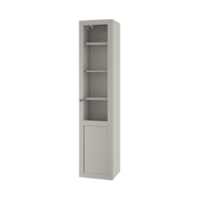 Colonne de salle de bains taupe l. 40 x H. 180 x P. 36 cm GoodHome Imandra