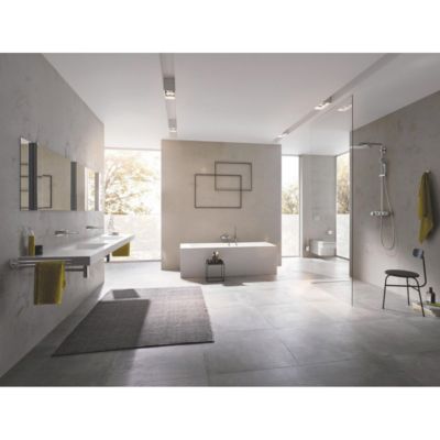 Colonne douche mitigeur thermostatique GROHE Euphoria SmartControl 310 Duo Supersteel