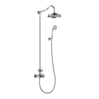 Colonne douche thermostatique rétro recoupable Paini Lady's Chrome