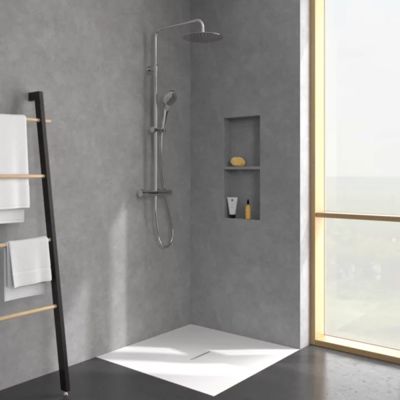 Colonne douche trois jets VILLEROY ET BOCH Verve Showers