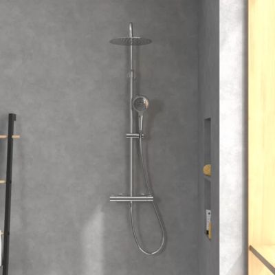 Colonne douche trois jets VILLEROY ET BOCH Verve Showers
