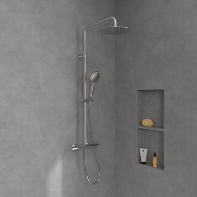 Colonne douche trois jets VILLEROY ET BOCH Verve Showers