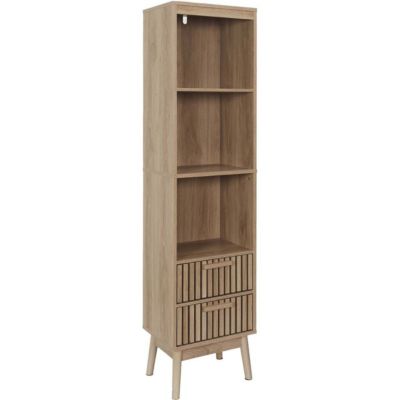 Colonne en bois 2 tiroirs Klaus -  Type: Mobilier
