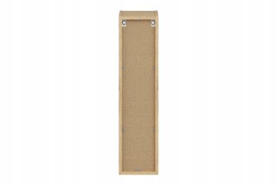 Colonne murale ouverte pour salle de bains DALIA chêne cremona 20 x 80 cm