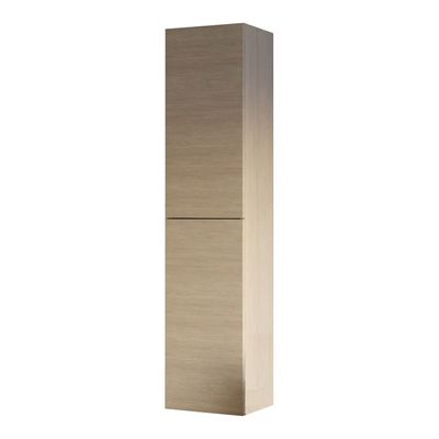 Colonne suspendue 160 cm en chêne naturel - 2 portes - Hémi