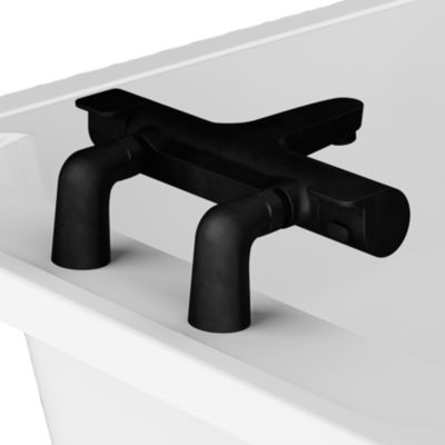 Colonnette GoodHome mâle - mâle coloris noir vendue par 2