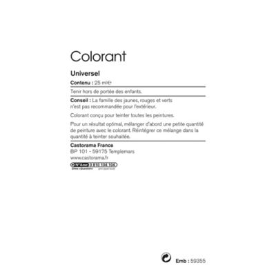 Colorant Colours coloris "sienne naturelle" 25ml