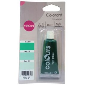 Colorant Colours vert d'eau 25ml