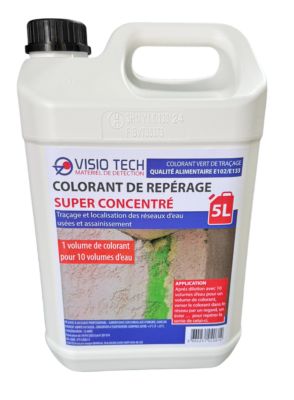 Colorant de repérage VERT super concentré 5L