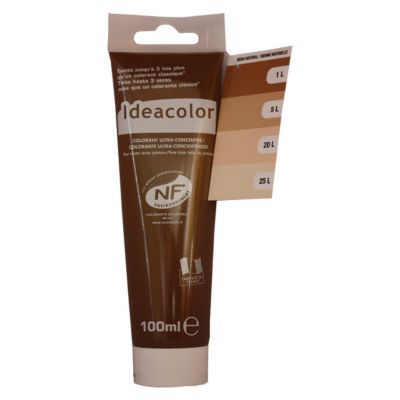 Colorant Ideacolor coloris "sienne naturelle" 100ml | Castorama