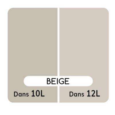 Colorant pour peinture Doypack Ambiance intérieure beige 1L