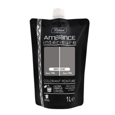 Colorant pour peinture Doypack Ambiance intérieure gris chic 1L