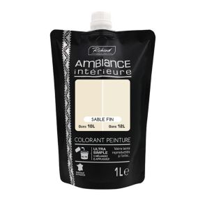 Colorant pour peinture Doypack Ambiance intérieure gris loft sable fin 1L