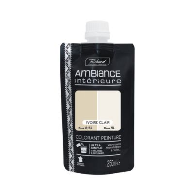 Colorant pour peinture Doypack Ambiance intérieure ivoir clair 250ml