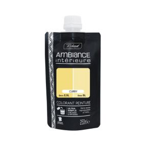 Colorant pour peinture Doypack Ambiance intérieure jaune curry 250ml