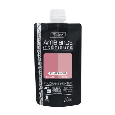 Colorant pour peinture Doypack Ambiance intérieure rouge brique 250ml