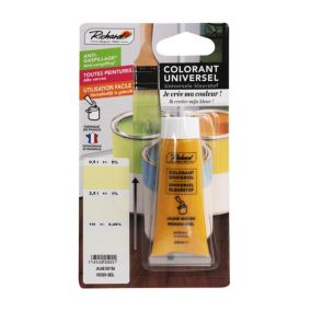 Colorant universel pour peinture jaune moyen 25ml
