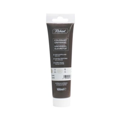 Colorant universel pour peinture marron taupe 100ml
