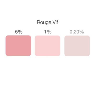 Colorant universel pour peinture rouge vif 100ml