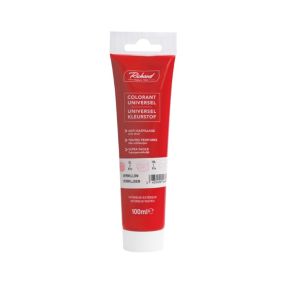 Colorant universel pour peinture vermillon 100ml
