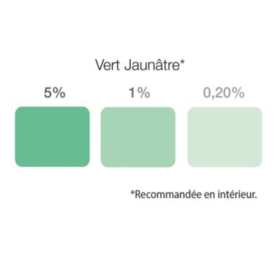 Colorant universel pour peinture vert jaunâtre 100ml