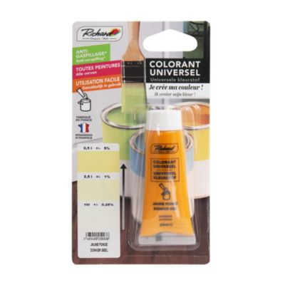 Colorant univsersel jaune foncé 25ml