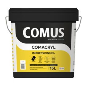 COMACRYL IMPRESSION 15L - Impression acrylique blanche en phase aqueuse - COMUS