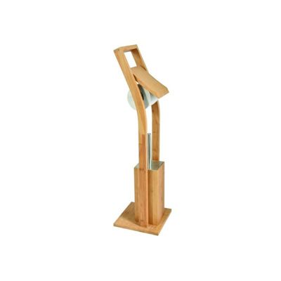 Combiné Incliné Wc Bambou  Inox MSV