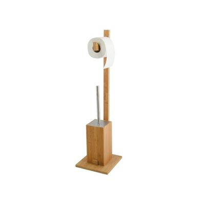 Combiné Wc en Bambou  Inox MSV