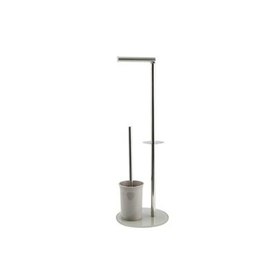 Combiné wc Inox  Verre Taupe MSV