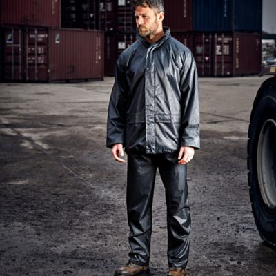 Combinaison de pluie pour homme - Veste de pluie et pantalon