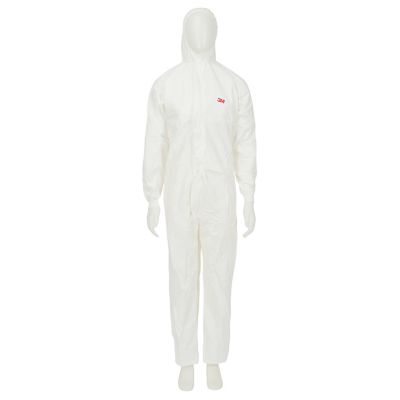 Combinaison De Protection Non-Tissé Laminé 63 G/m² - Taille XXL - Poignets Maille - Pour Usage Médical Et Chimique