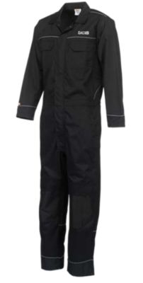 Combinaison de travail unisexe JCB noir XXL