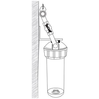 Combiné anti tartre Dualofiltre Super 2 + accessoires + Bypass