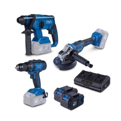 Combot kit 5 outils : c-dd45-x + bc-ag125-x + sdbc4.5A + 2 x sbp4.0 + bc-rhd230-x