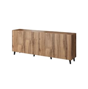 Come - buffet bas - bois - 200 cm - style contemporain - Best Mobilier