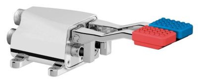 Commande au Pied Double Eau Chaude/Froide - Distform