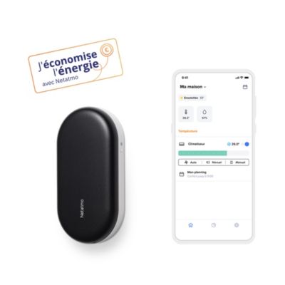 Commande intelligente climatiseur - pompe à chaleur air/air Netatmo