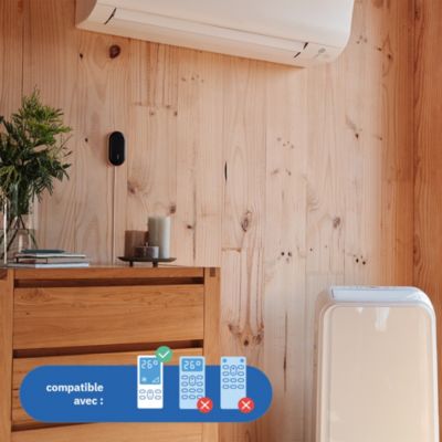 Commande intelligente climatiseur - pompe à chaleur air/air Netatmo