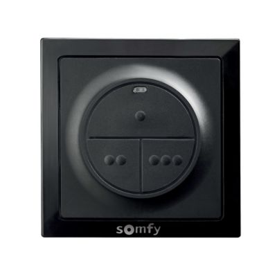 Commande murale radio RTS pour commander 3 motorisations et équipements RTS Somfy 1870781