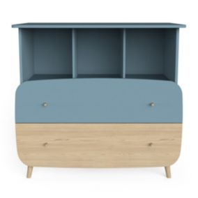 Commode 2 tiroirs et 3 niches L96 cm - FIRMIANA