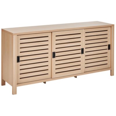Commode 3 portes RANDA Marron clair