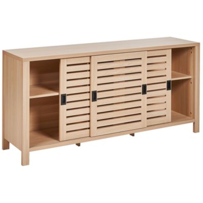 Commode 3 portes RANDA Marron clair