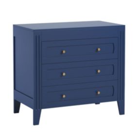 Commode 3 Tiroirs avec Moulures L100 x H92cm - Milenne