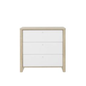 Commode 3 tiroirs H80 cm - MATIS
