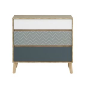 Commode 3 tiroirs Larvik - Fabrication Française