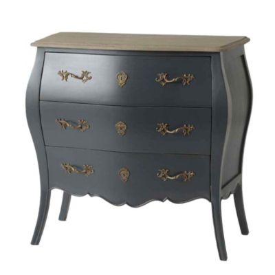 Commode 3 tiroirs Murano céleste