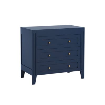 Commode 3 tiroirs Vox Milenne Bleu